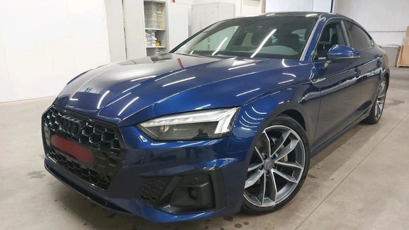 Audi A5 Sportback 40 TDI 190 KS S-Tronic 3xS-Line Black Edition MATRIX LED VIRTUAL COCKPIT PANORAMA Navigacija Kamera 2xParktronic FACELIFT